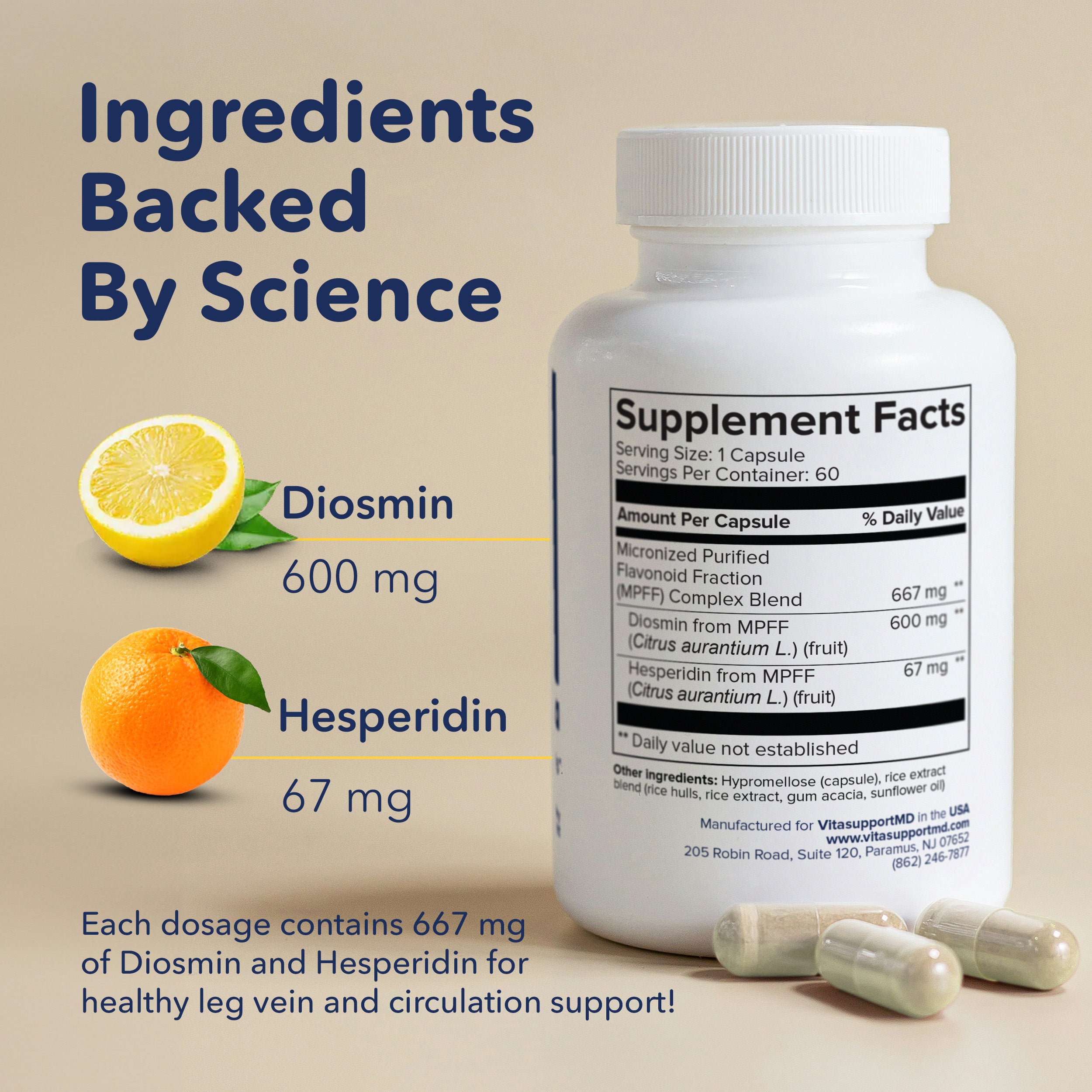 Original Vein Formula - V60 VitasupportMD