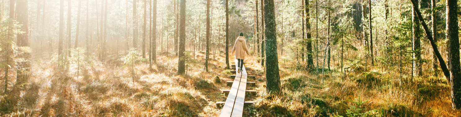 Benefits of walking outside