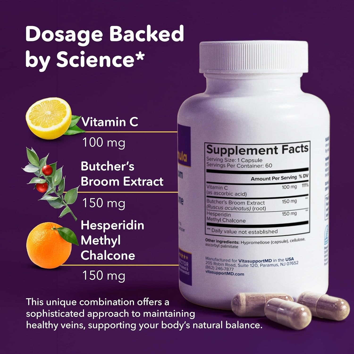 Total Vein & Immune System Support Pack VitasupportMD