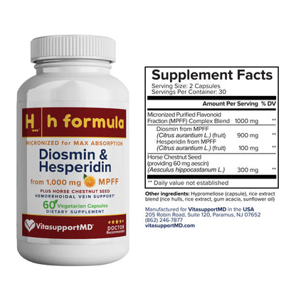 H Formula &amp; Lymphatic Formula Bundle VitaSupportMD