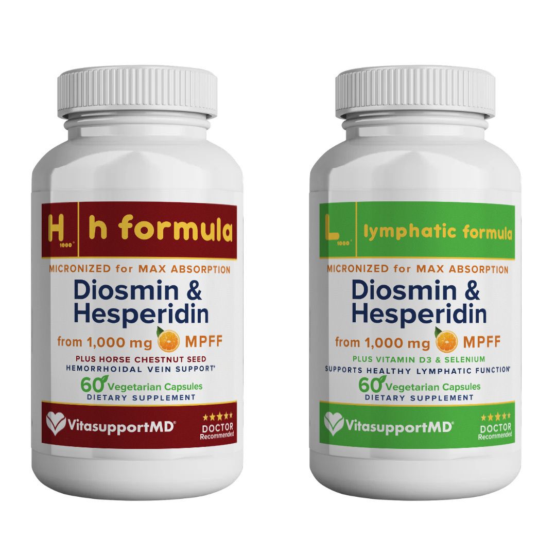 H Formula &amp; Lymphatic Formula Bundle VitaSupportMD