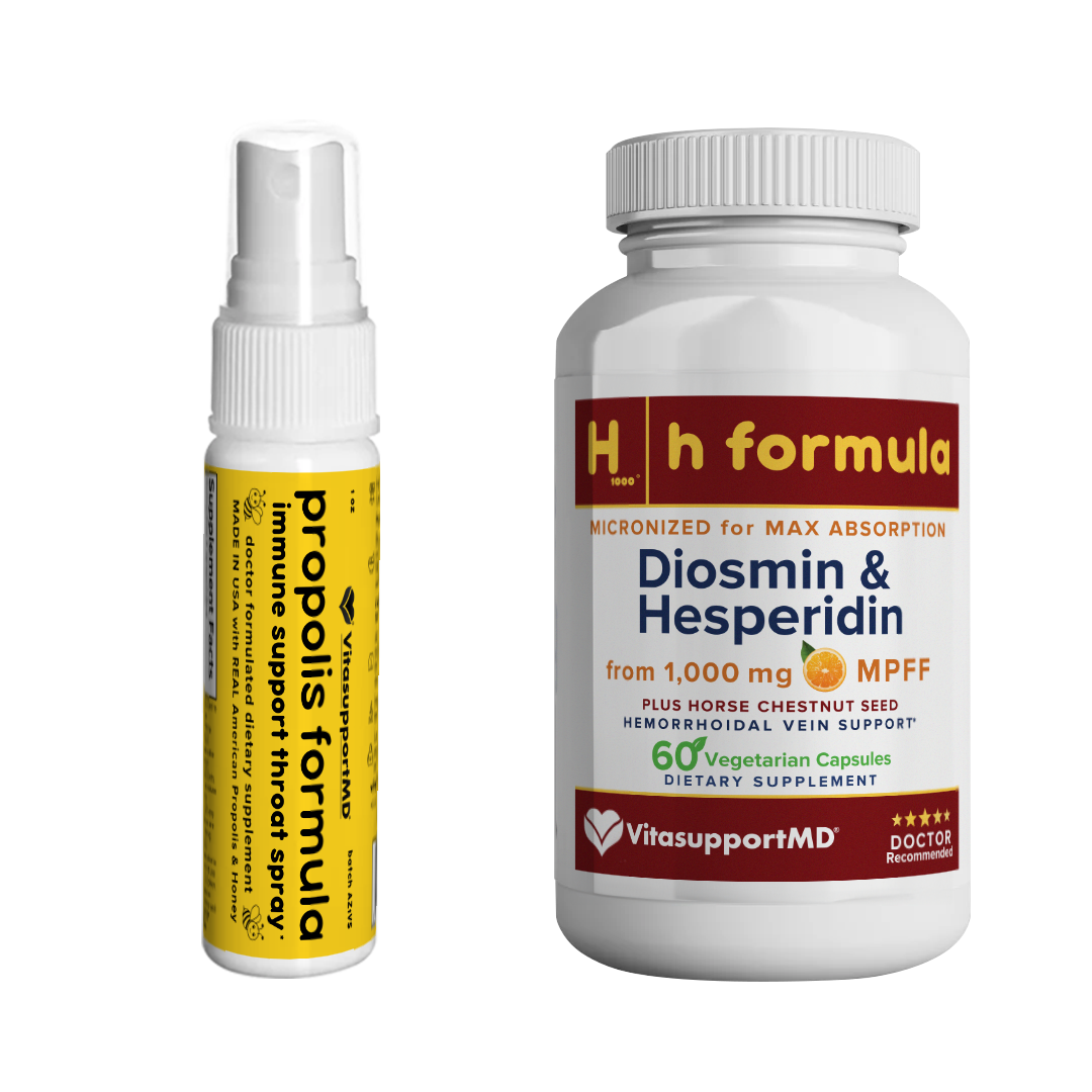 Propolis Formula &amp; H Formula Bundle VitaSupportMD