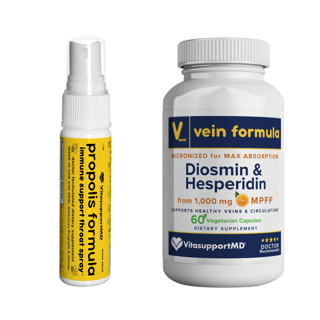 Propolis Formula &amp; Vein Formula Bundle VitaSupportMD