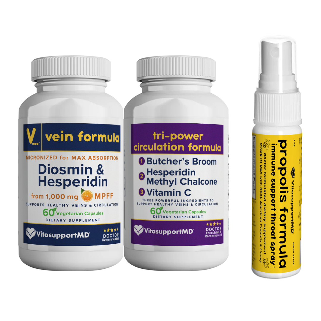 Total Vein &amp; Immune System Support Pack VitasupportMD