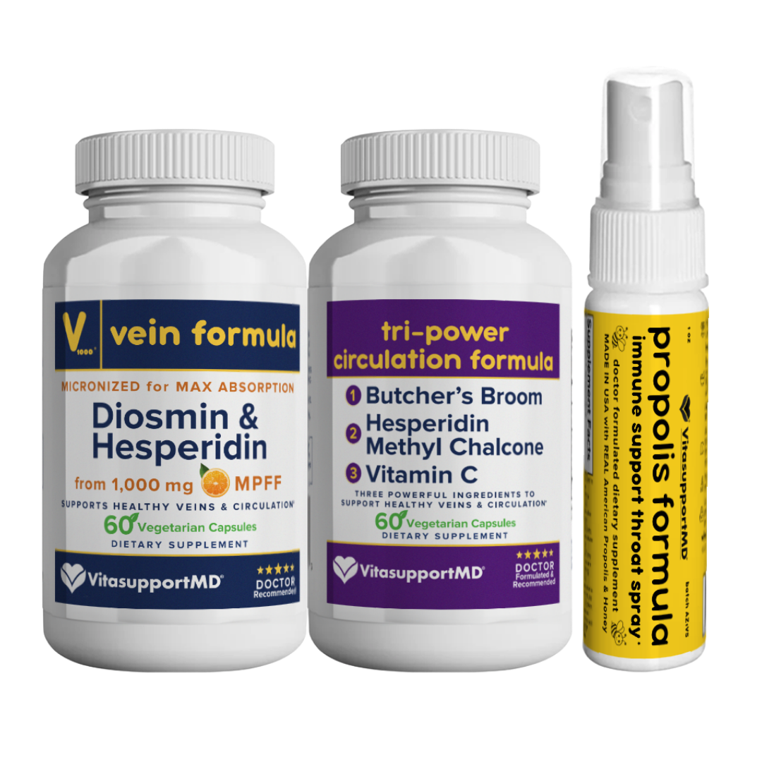Total Vein &amp; Immune System Support Pack VitasupportMD