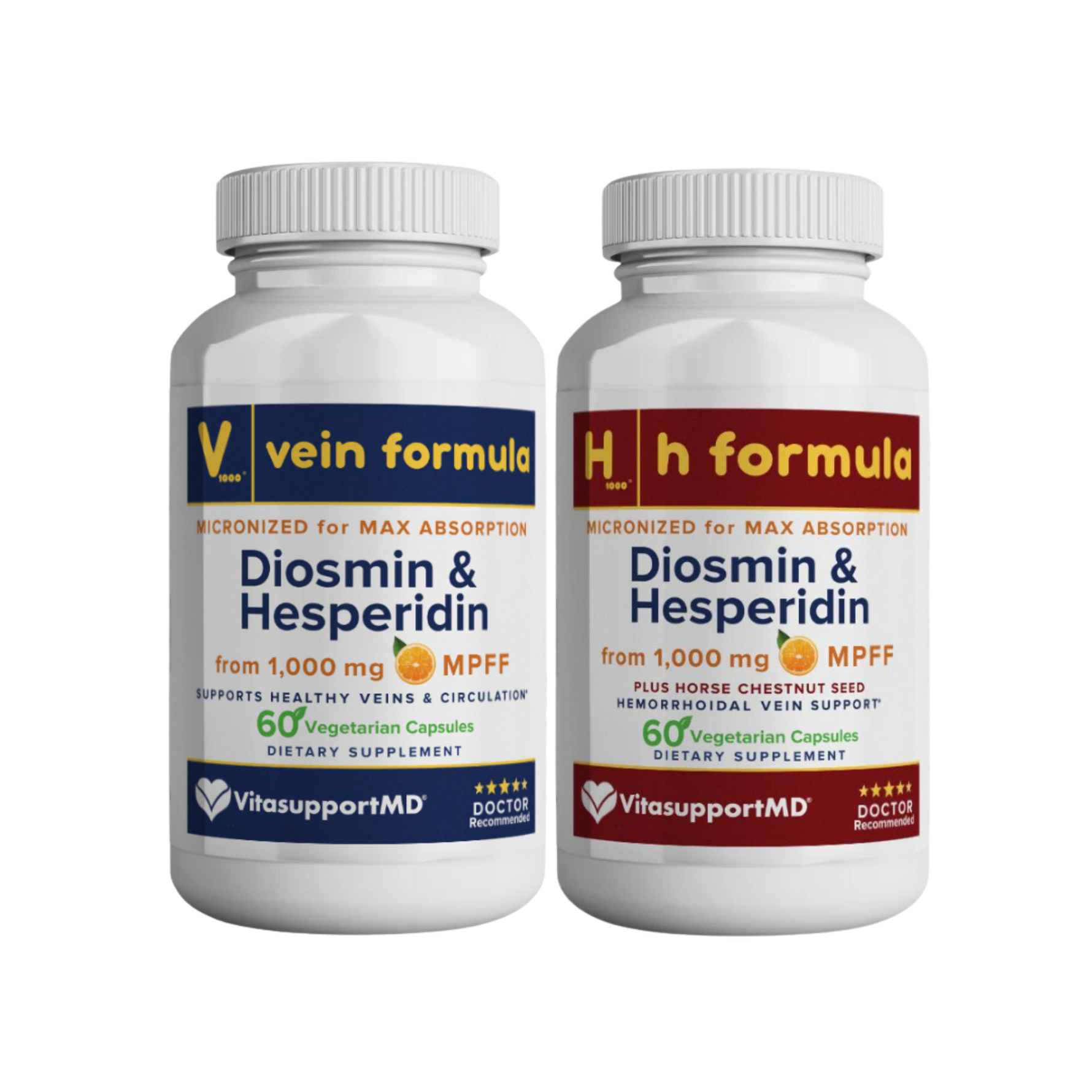 Vein Formula & H Formula Bundle VitaSupportMD