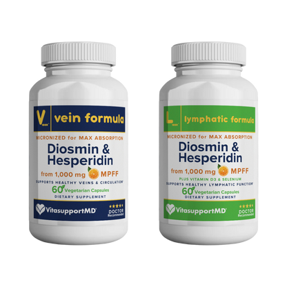 Vein Formula &amp; Lymphatic Formula Bundle