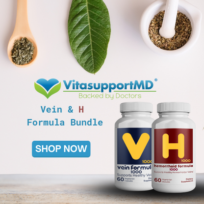 Vein Formula &amp; H Formula Bundle VitaSupportMD