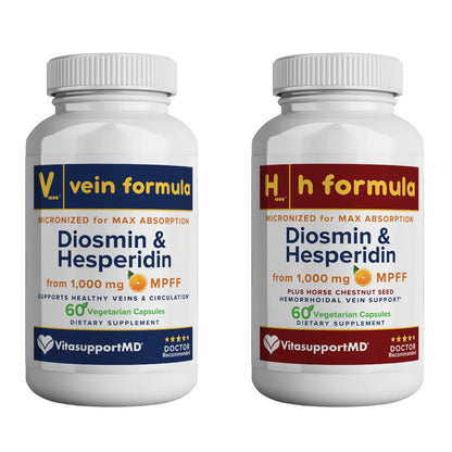 Vein Formula &amp; H Formula Bundle VitaSupportMD