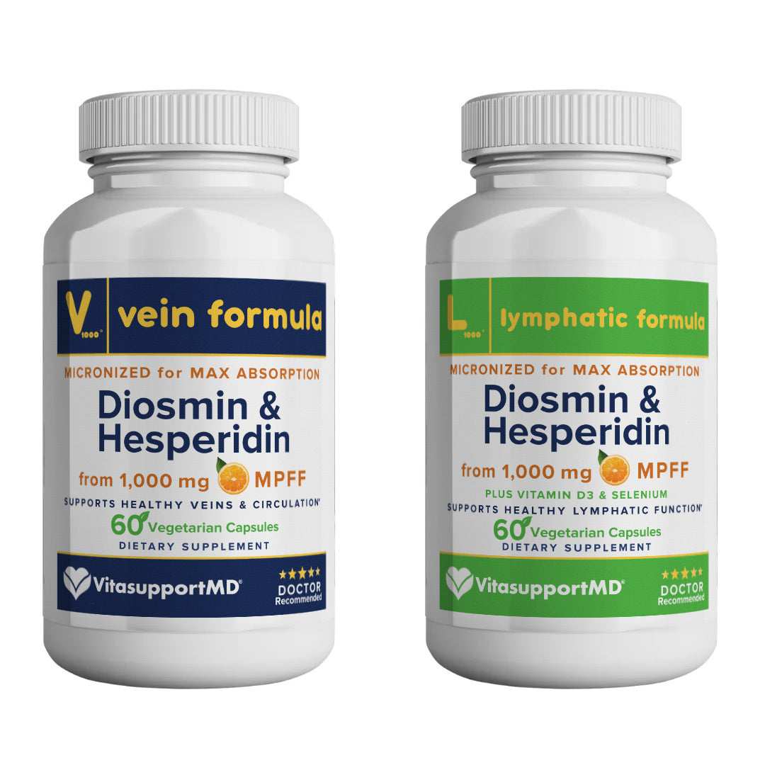 Vein Formula &amp; Lymphatic Formula Bundle VitaSupportMD