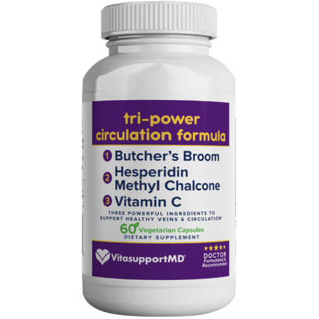 VitasupportMD Natural MPFF Supplements for Vein & Lymphatic Support